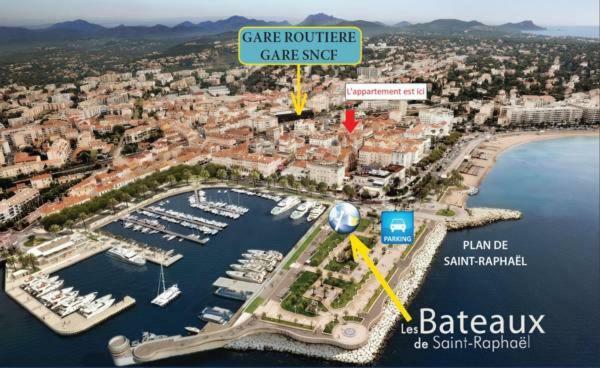 شقة F2 Tres Cosy Saint-Raphaël المظهر الخارجي الصورة